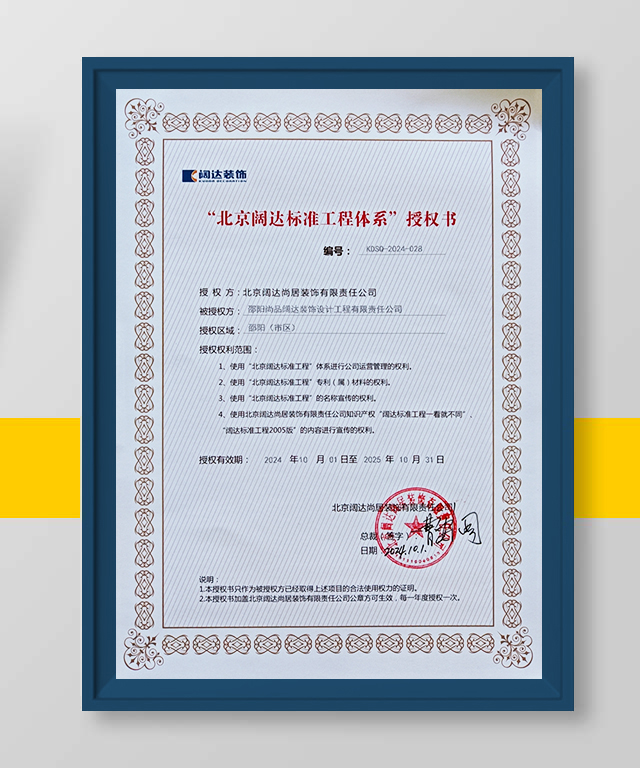 闊達授權證書